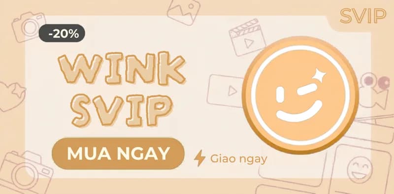 Wink Svip+ 7D - Dùng Riêng ( BẢO HÀNH FULL )