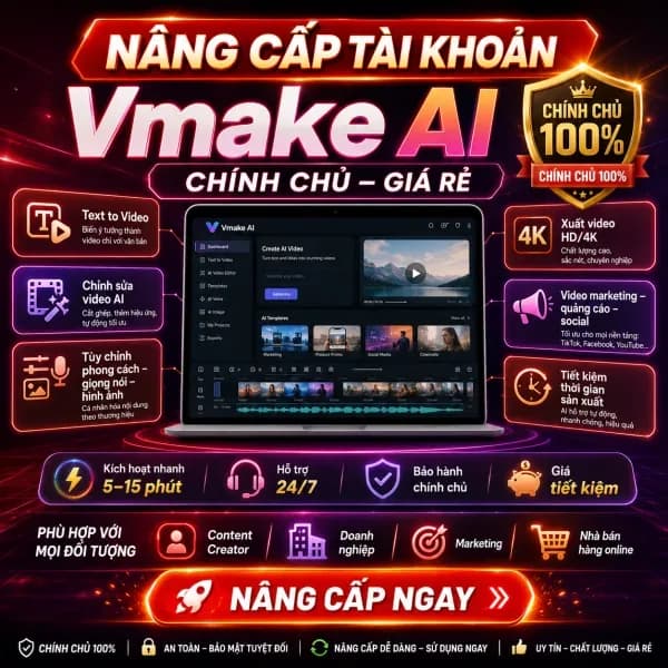 Ảnh Vmake Plus 3 Ngày